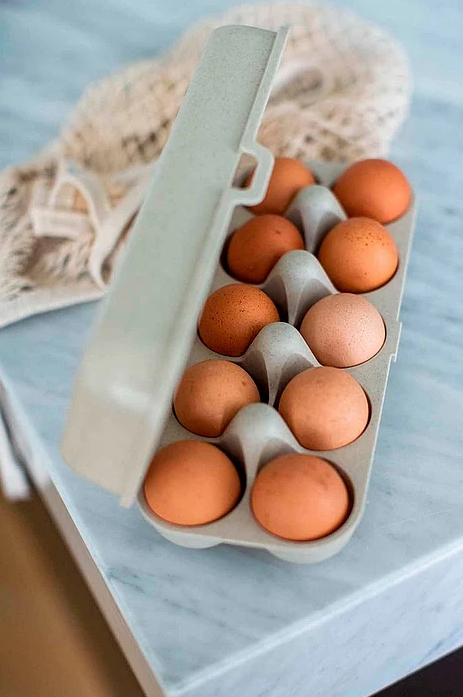 Eggs To Go Äggkartong för 10 ägg Beige