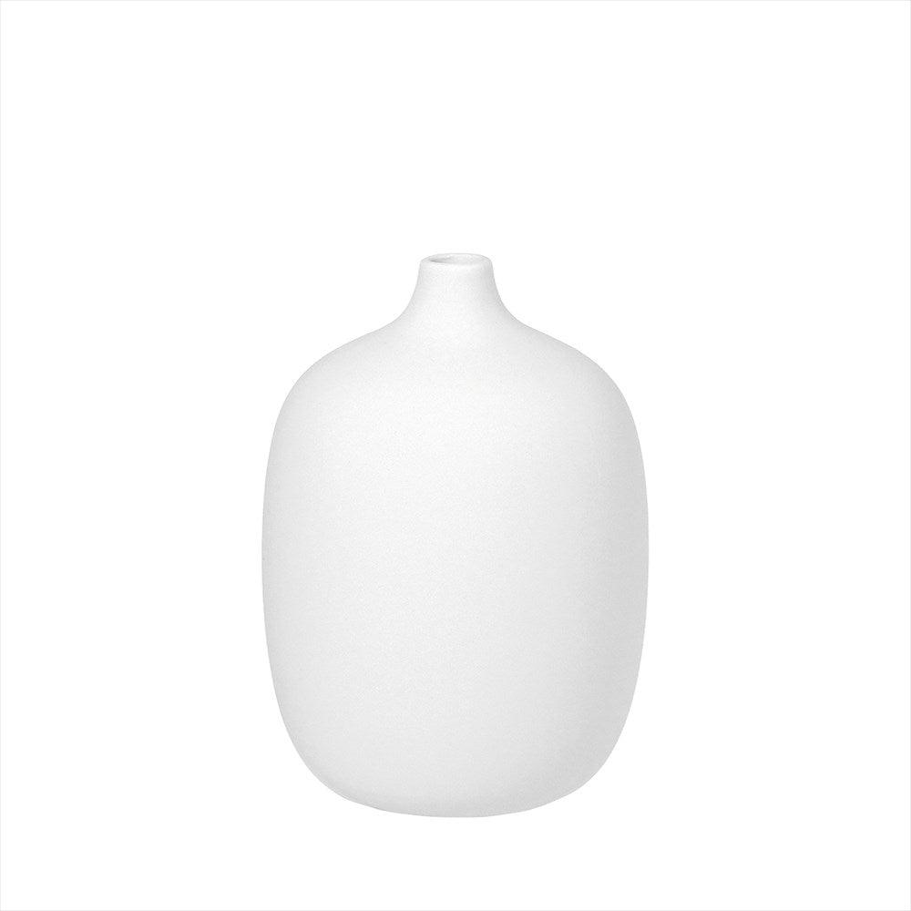 Ceola Vas H18,5 cm Ø13,5 cm Vit - Hemboden